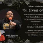 Rev. Cornell Jones Receives Fred Rogers Helper Award