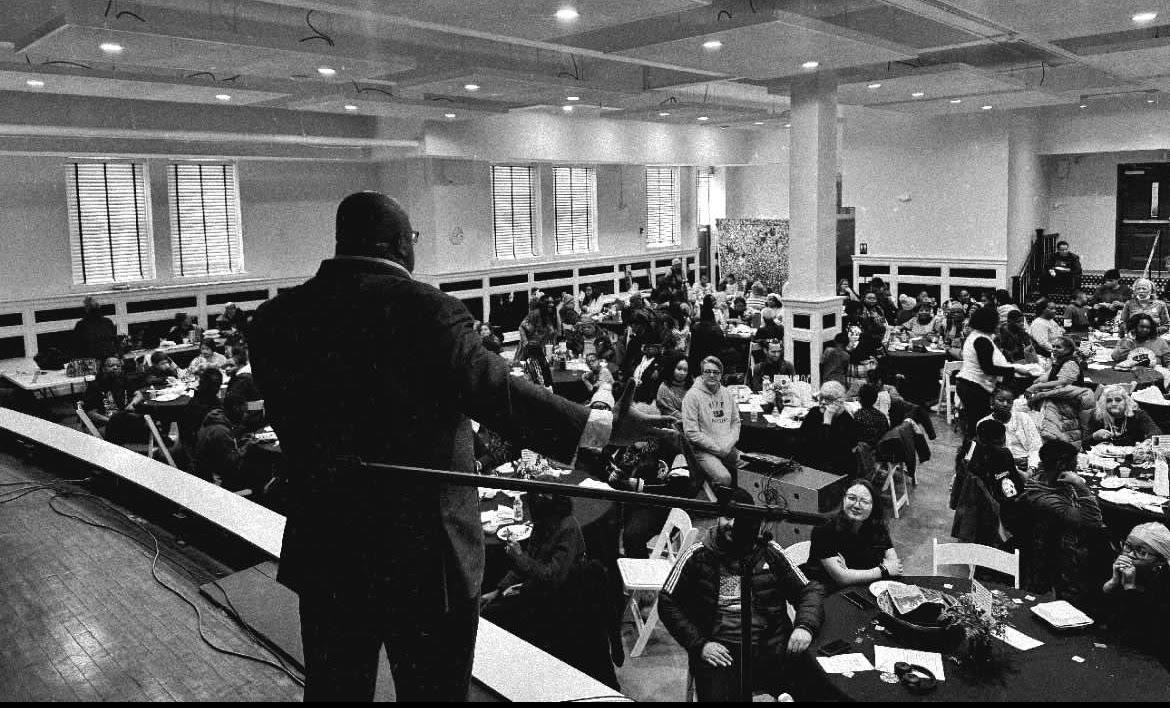 Cornell Jones speaking